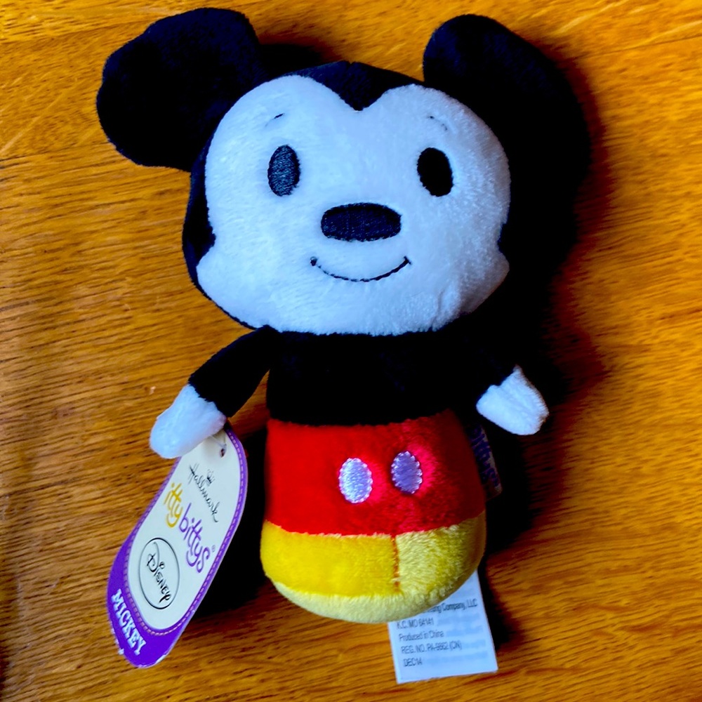 Hallmark itty-bitty Mickey Mouse.
